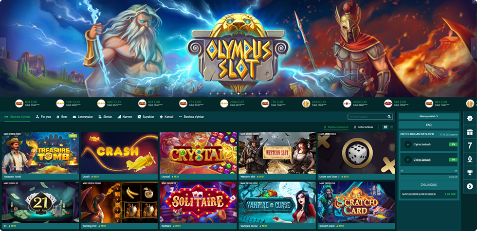 22Bet Casino Games